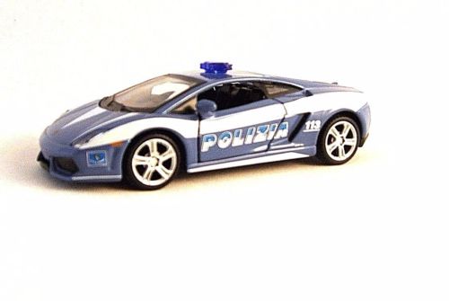 Lamborghini Gallardo LP560-4 Police Car Blue, Maisto Scale 1:38