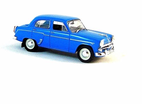 DeAgostini, Moskwitch 407, Escala 1:43, Miniatura Diecast Coleccionable,  Colección de Coches Legendarios Polacos #16 Kultowe