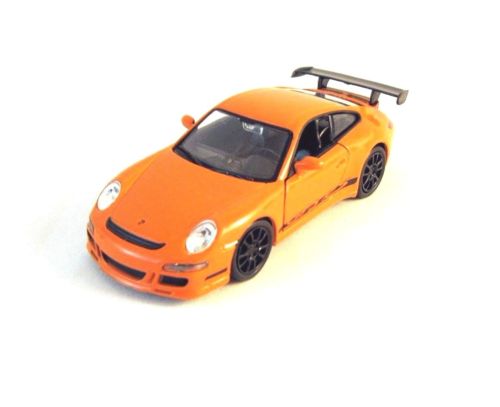 Porsche 911 (997) GT3 RS Orange, Welly Scale 1:34