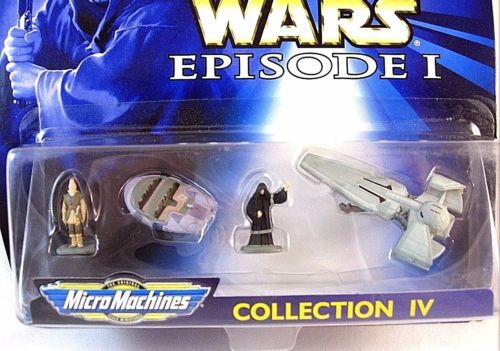 Micro Machines Star Wars Collection IV Vehicle Figures Episode I Phantom Menace 