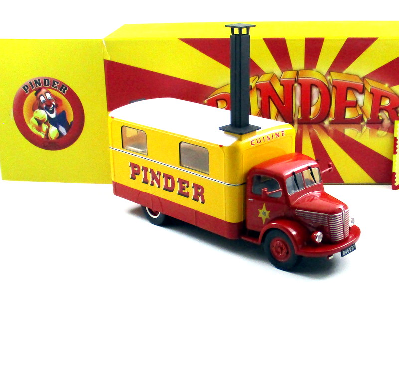 Pinder Circus,Unic Zu 51 Kitchen Truck Year 1952,Direkt