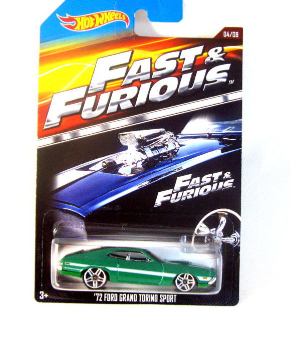 1972 Ford Gran Torino Sport by Hot Wheels from Fast & Furious