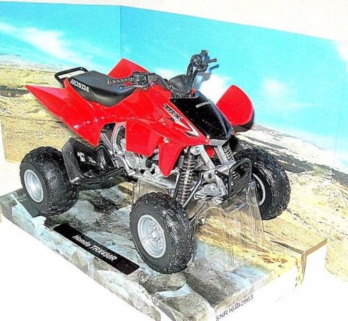 New Ray Toys 1:12 Scale ATVs Honda TRX450R #57093A Red 