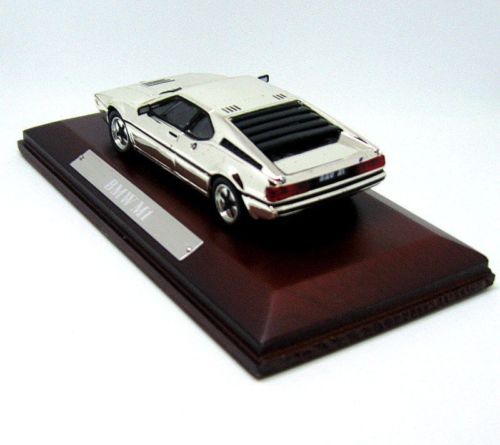 BMW M1 scale 1:43 White IN Display Case From atlas Die-Cast 